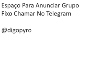 Espaço Para Anunciar