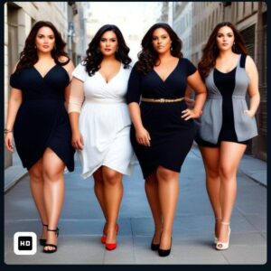 De moda feminina plus size